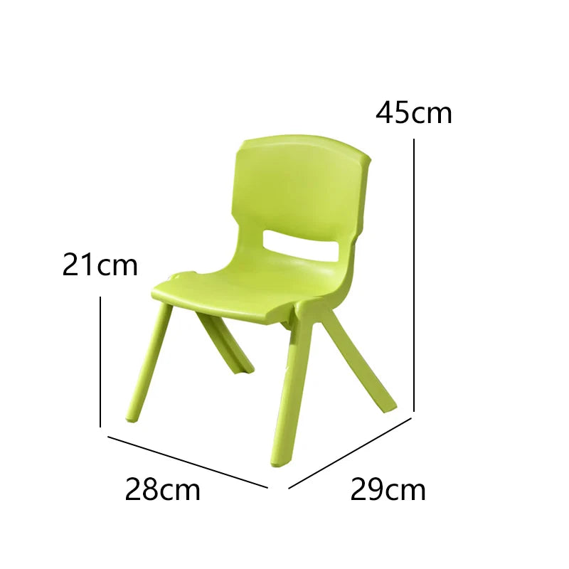 KTX-972499 Durable Plastic Stacking Chair for Children - Ideal for Schools, Daycares and Nurseries