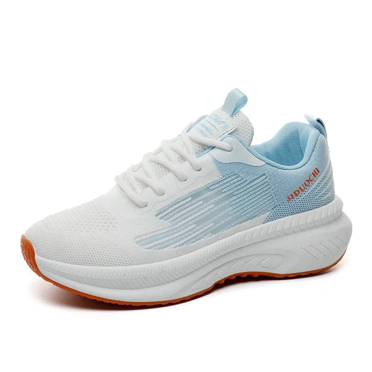 KTX-048915 K2502 Women's Spring Summer Tennis Shoes Breathable New Generation Thick Sole Heightened Sports Student Running Shoes