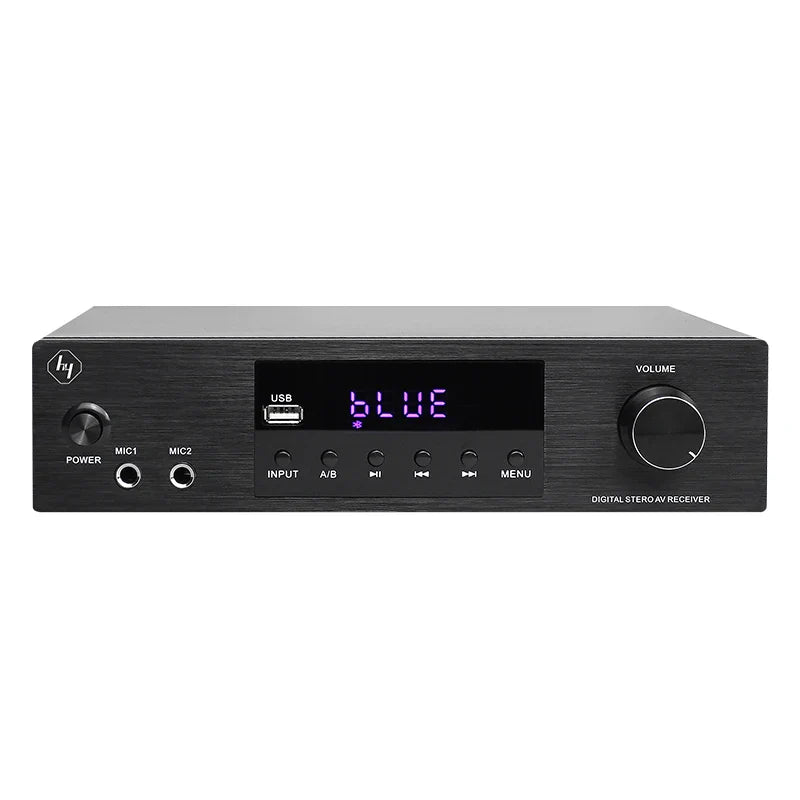 KTX-991251 High Power HD AV Receiver Karaoke Amplifier KTV-200 with A/B/A+B Functionality