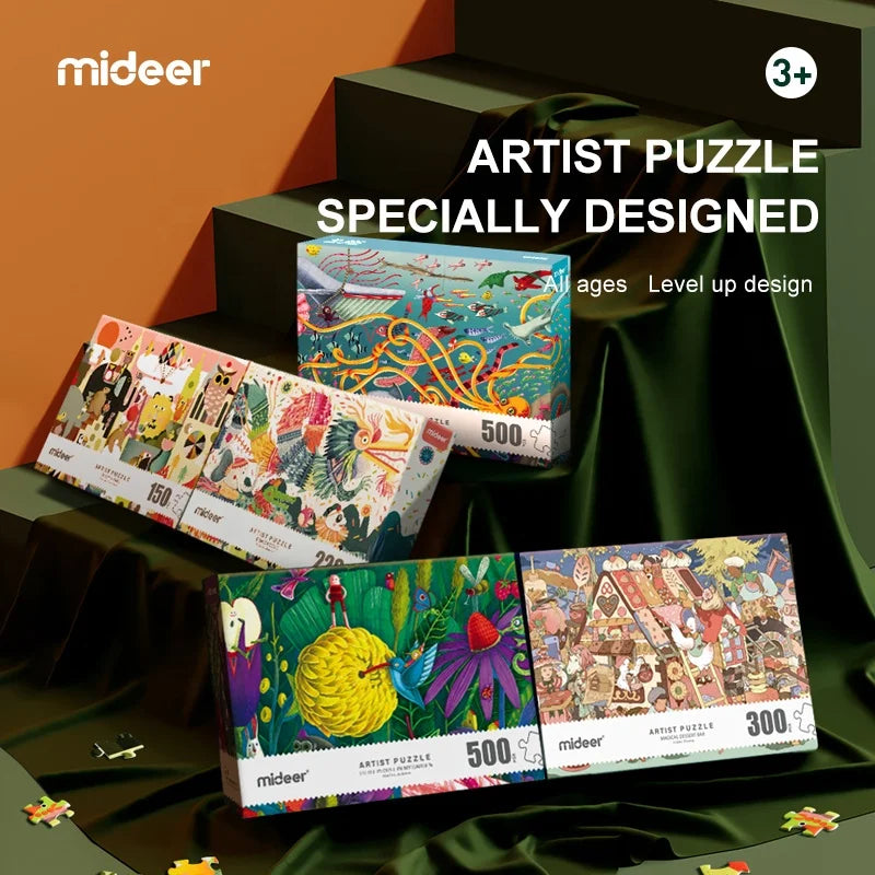 KTX-743699 Custom Art Puzzle - 500 to 1000 Pieces for Unique Artwork Creation