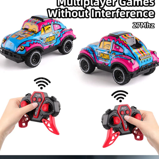 KTX-803859 27MHZ 1/20 Scale Mini Off-Road RC Truck with Luminous Features and 4-Wheel Drive