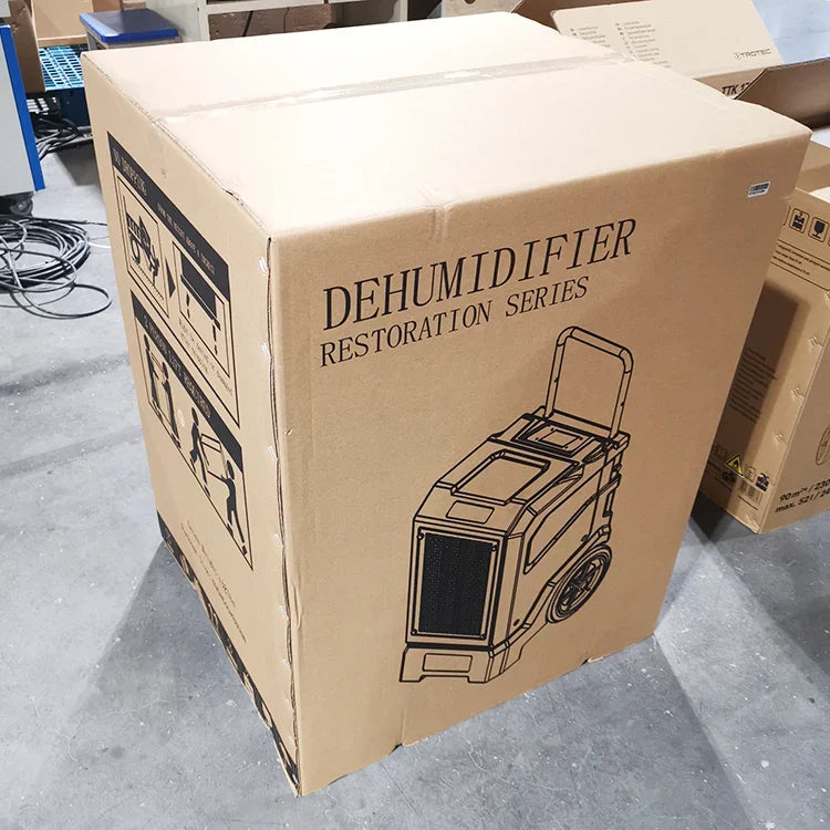 KTX-061907 Commercial Dehumidifier for Water Damage Restoration - 165 Pints Capacity