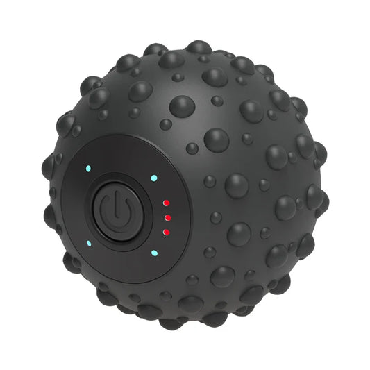 KTX-075411 Electric Vibration Massage Ball with 4 Speed Settings for Muscle Relief and Yoga Fitness