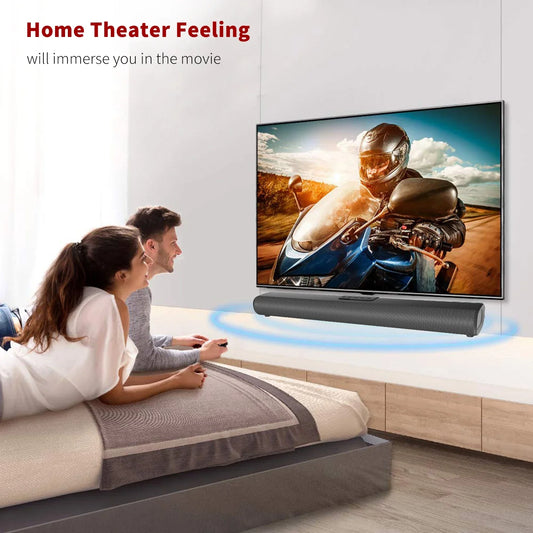 KTX-155731 50W Compact Wireless Bluetooth Sound Bar with Subwoofer for Home Theatre System