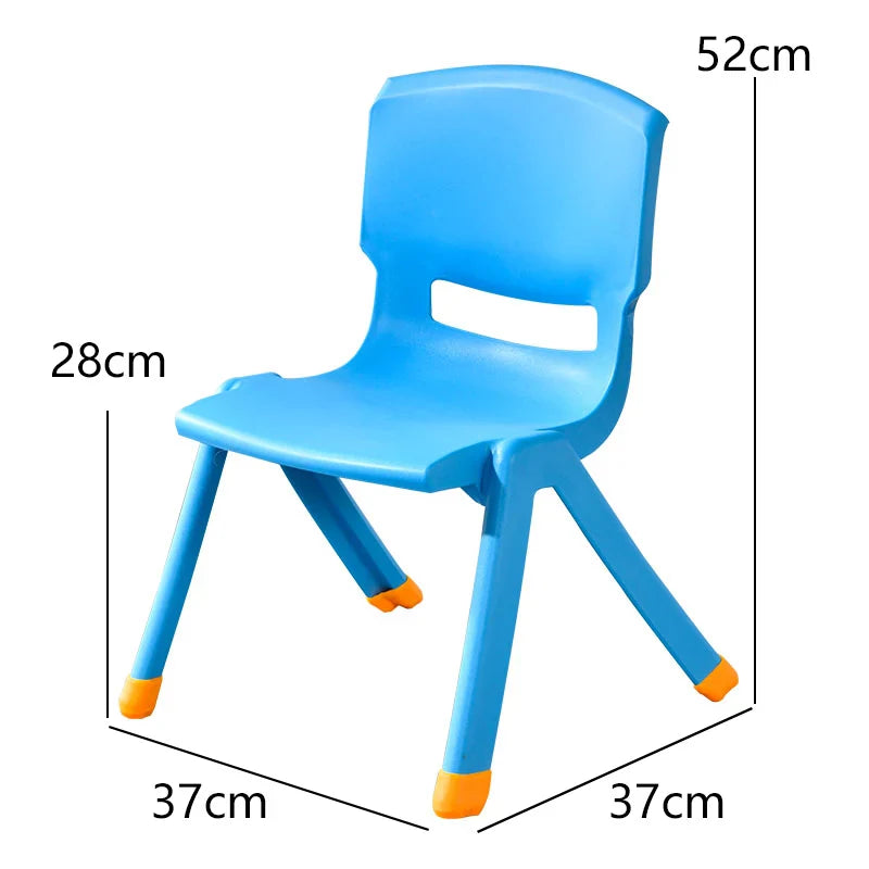 KTX-972499 Durable Plastic Stacking Chair for Children - Ideal for Schools, Daycares and Nurseries