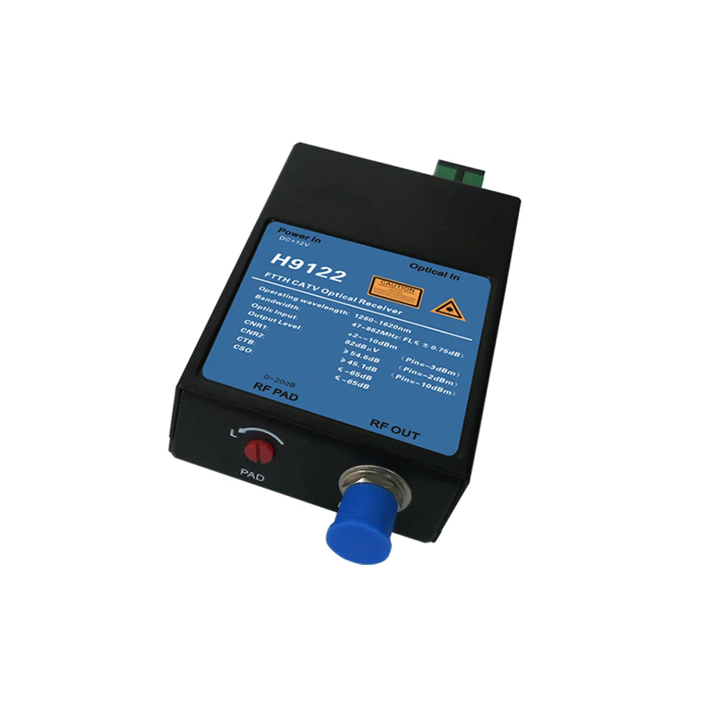 KTX-335891 FTTH Optical Receiver with WDM, Model H9122 for CATV Applications