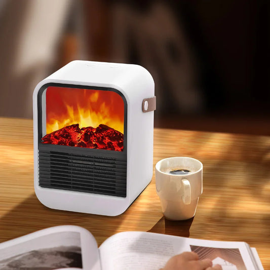 KTX-079187 Portable Electric Fan Heater for Home Office and Indoor Use - 1000W Quick Heat Solution for Winter