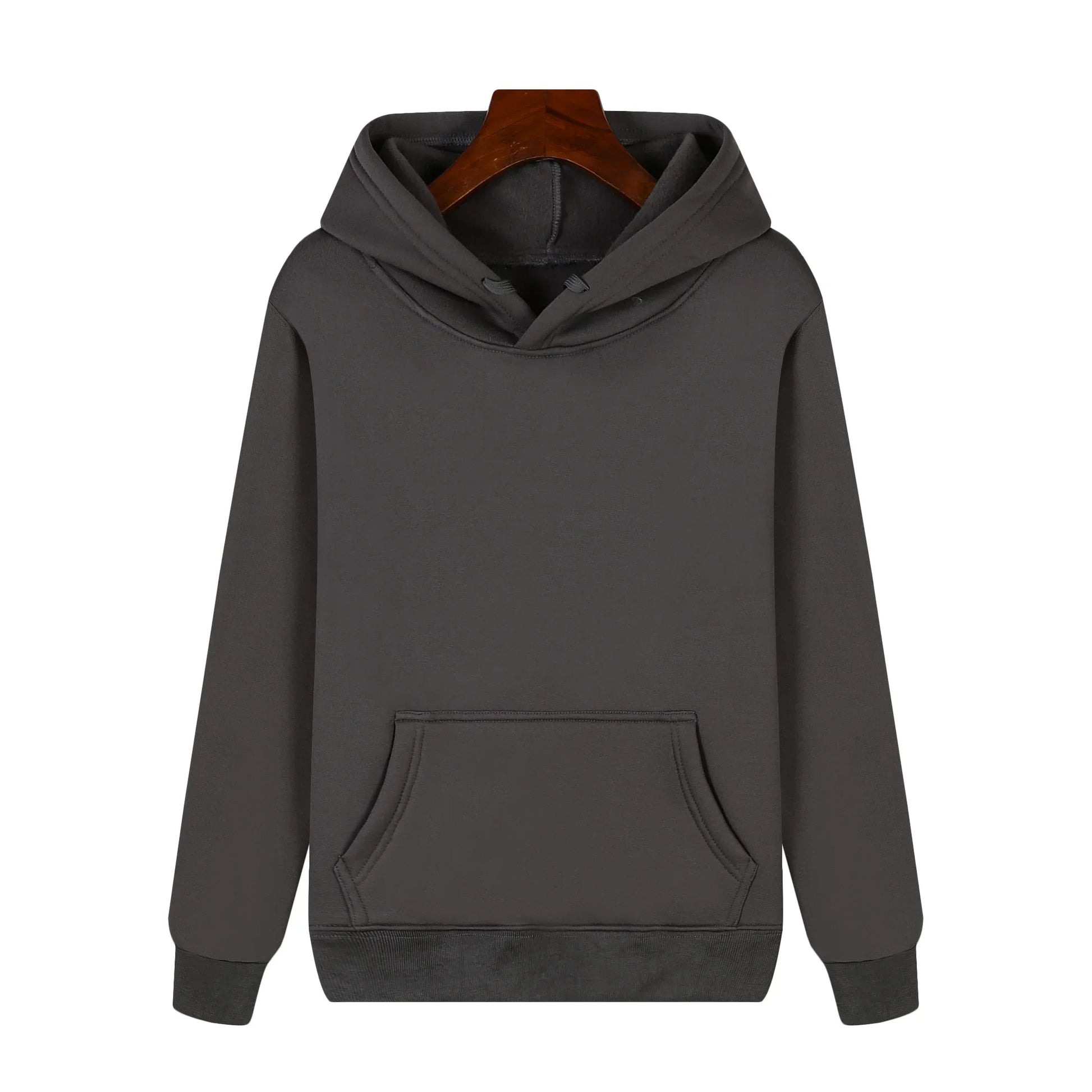 KTX-784467 3D LOGO High Street Cotton Hoodie Embroidered Hip High Quality Autumn Sports Solid Color With Graphics Hoodie for Men