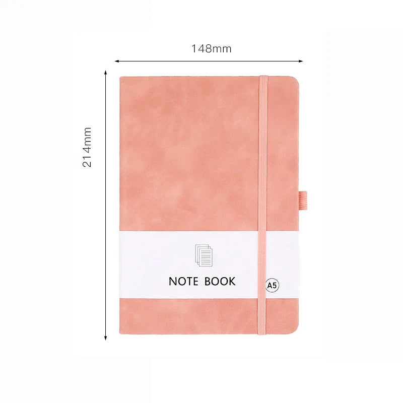 KTX-794259 Custom A5 Hard Cover PU Leather Diary Journal for Students