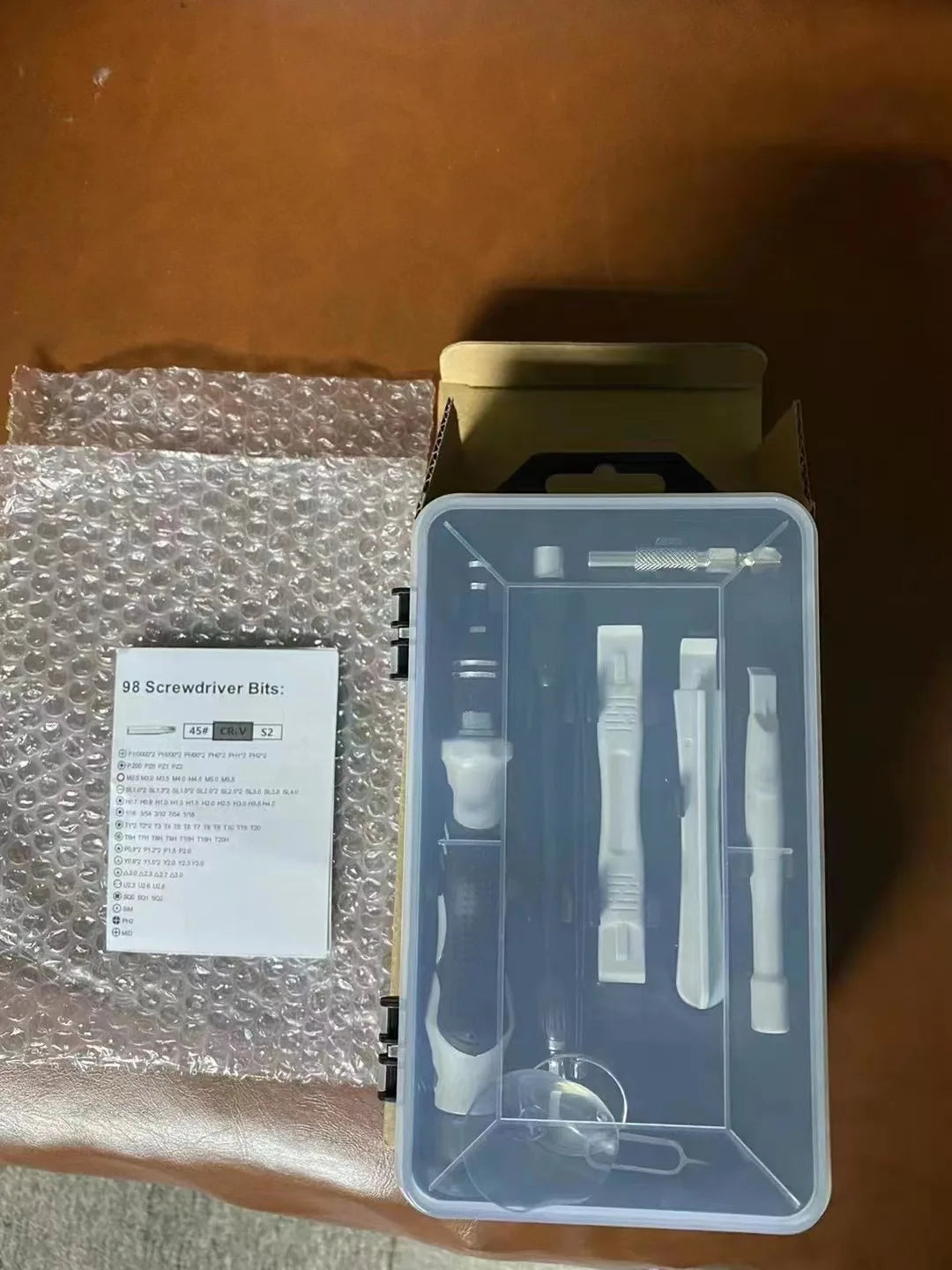 KTX-100435 115-in-1 Precision Repair Screwdriver Set with Magnetic Bits for Electronics