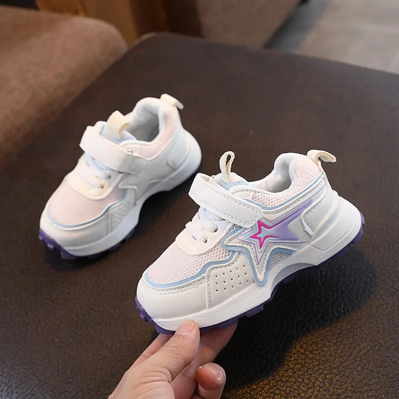 KTX-476051 High Quantity Breathable Kids Comfortable Non slip Walking Sports Casual Shoes Baby Sneakers