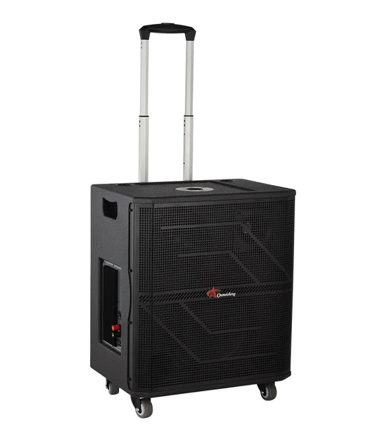 KTX-941011 10-Inch Portable Bluetooth Outdoor DJ Subwoofer Speaker with High-Power Bass for Parties