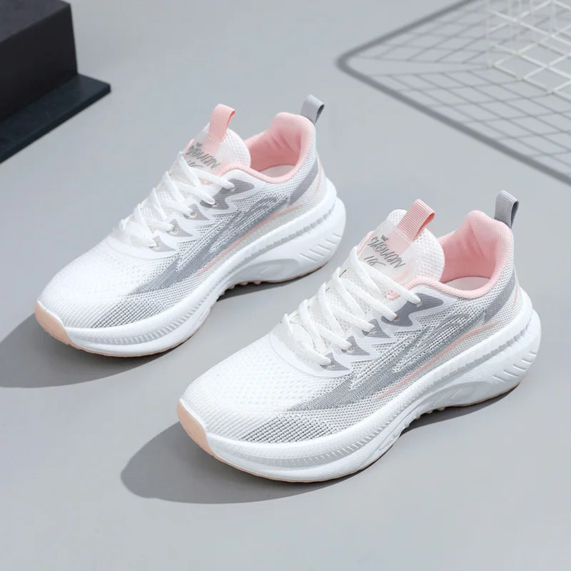 KTX-016147 K2503 New Mesh Breathable Casual Shoes Summer Versatile Lightweight Sports Shoes Student Durable Running Shoes
