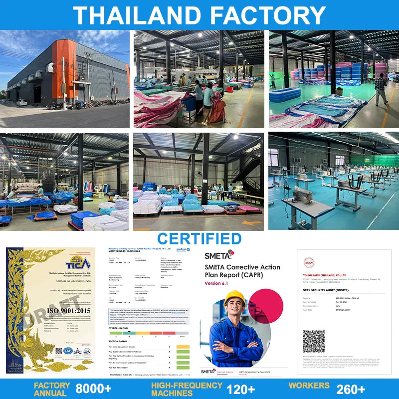 KTX-405395 Above Ground Metal Frame Swimming Pool for Kids and Family Use in Outdoor Gardens