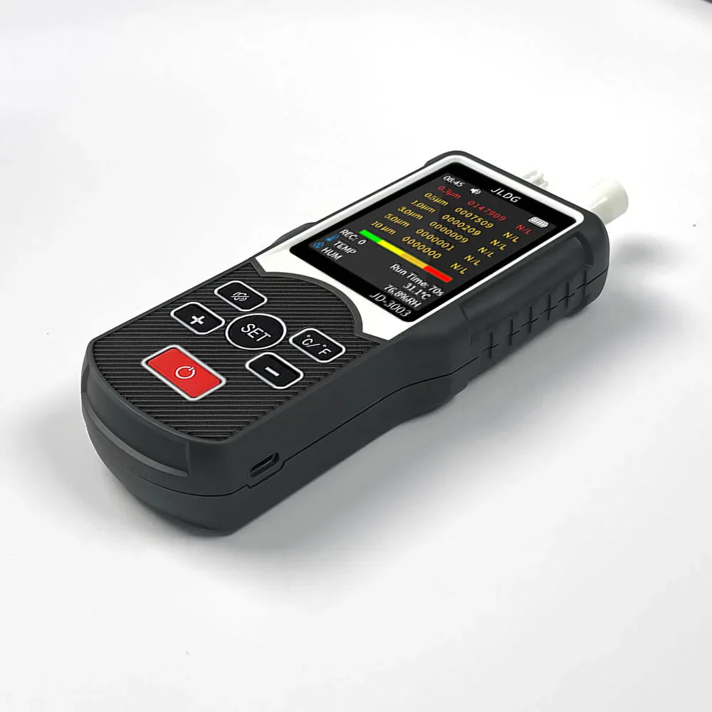 KTX-683667 Indoor Air Quality Monitor - Dust Particle Counter for PM2.5 Measurement Model JD3003