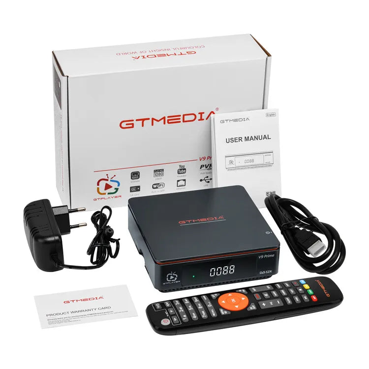 KTX-794643 Digital Satellite TV Receiver with Built-in WiFi, DVB-S/S2/S2X, HEVC Support, Multi-Stream Compatibility