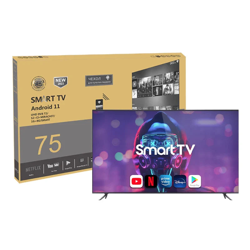 KTX-516691 Smart LED Television - 24 to 85 Inches, Android TV, High Definition Display