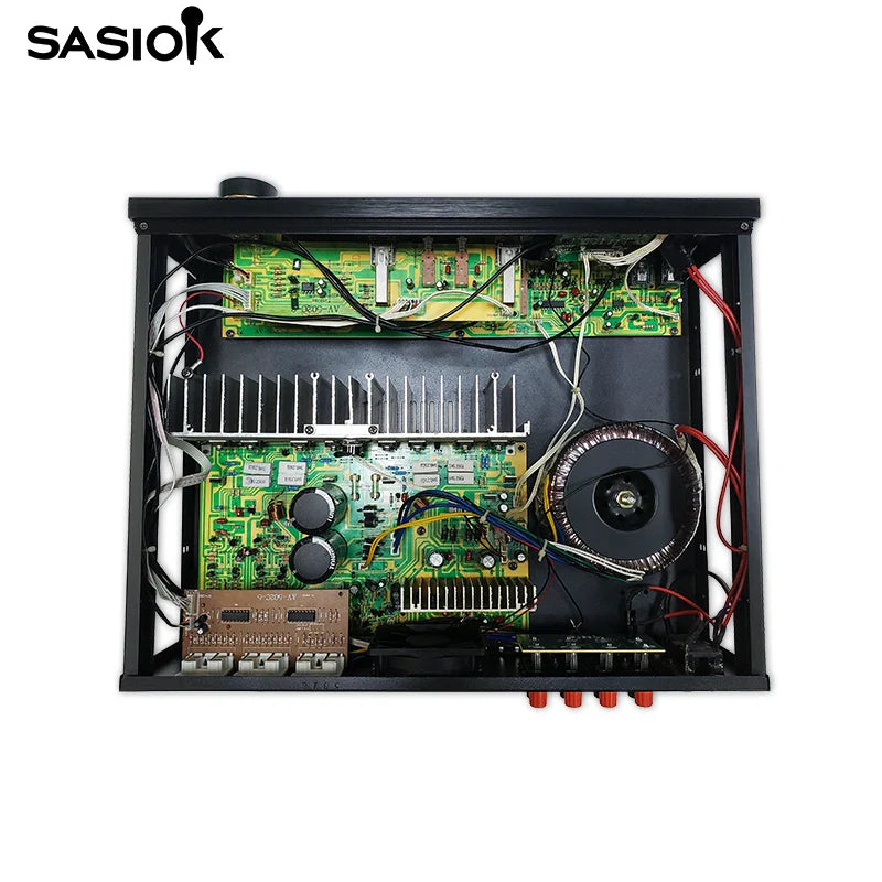 KTX-172051 AV-502C Stereo Home Theatre Receiver with USB, SD, FM, and Bluetooth Connectivity