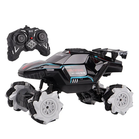 KTX-837779 Battery Operated 2.4GHz Off-Road RC Stunt Car for Kids with Lights and Music