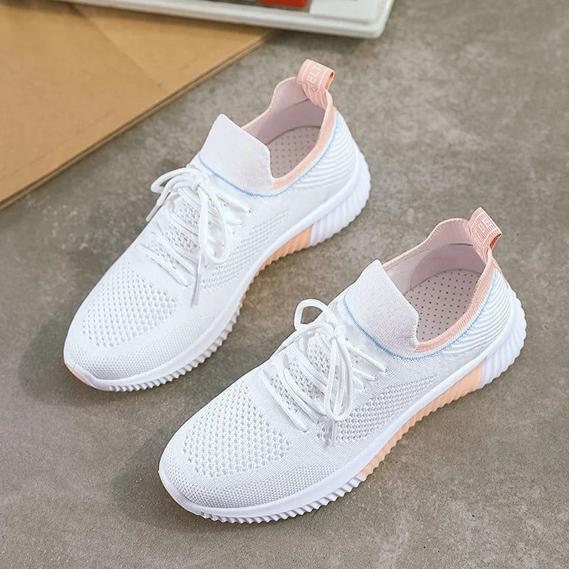 KTX-179987 RF19 New Mesh Breathable Casual Shoes Summer Versatile Lightweight Sports Shoes Student Durable Running Shoes