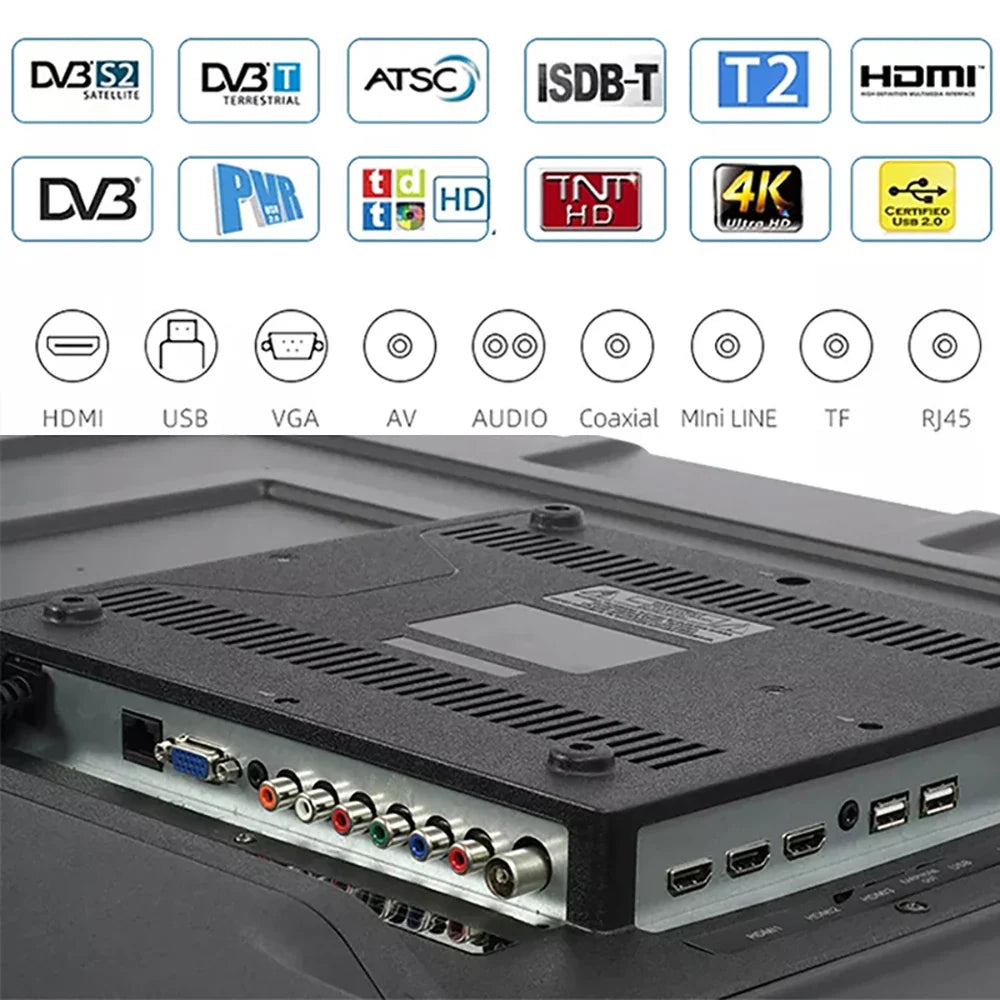 KTX-582227 Full HD 1080P Smart LED Television Available in Various Sizes: 32-65 Inch