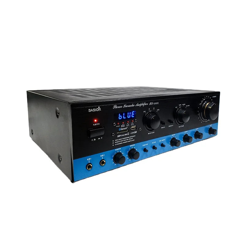 KTX-172051 AV-502C Stereo Home Theatre Receiver with USB, SD, FM, and Bluetooth Connectivity