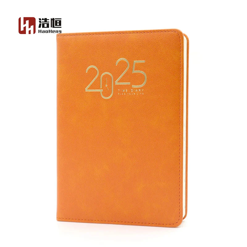 KTX-614611 A5 PU Leather Gratitude Journal with Calendar and Planner Features