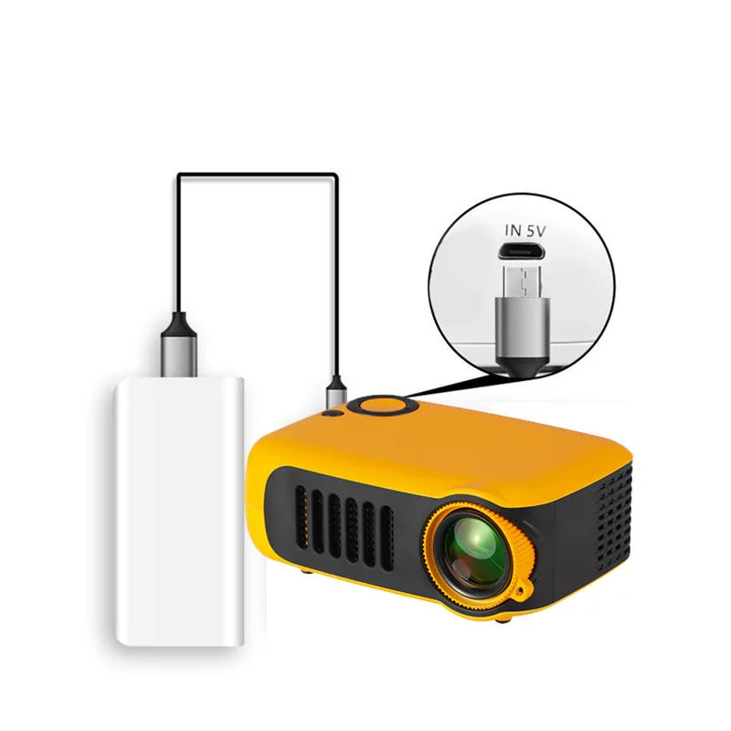 KTX-941523 Portable LED LCD Home Cinema Projector for Video and Audio Viewing