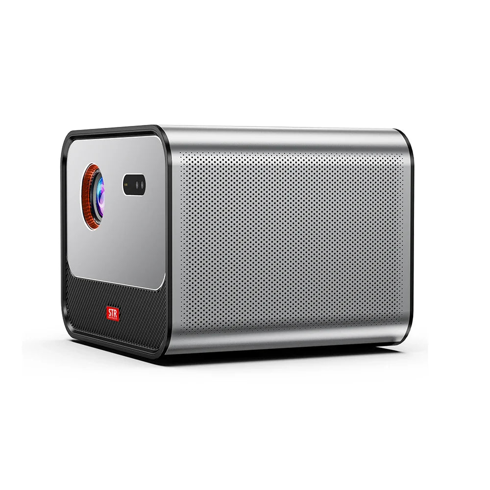 KTX-269203 1080P HD Portable LED DLP Projector with Smart Android and WiFi Connectivity for Home Cinema