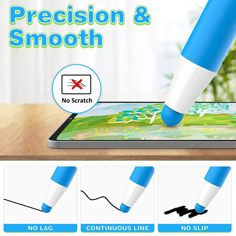 KTX-376339 Interactive Colourful Magnetic Stylus Pen for iPad, Tablet, and Phone