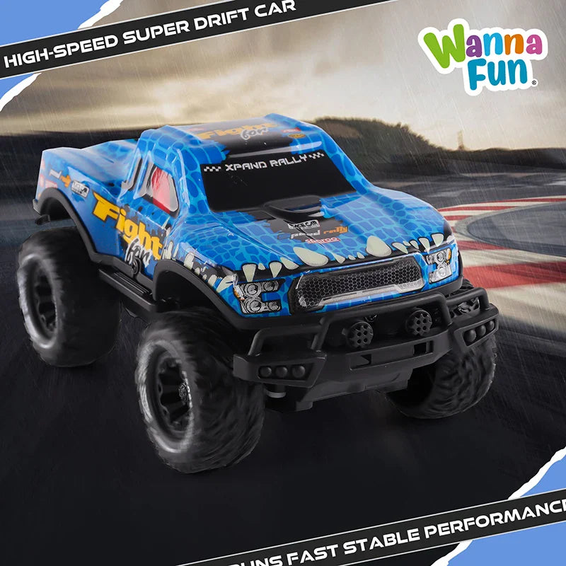 KTX-312339 1:20 Scale 4-Channel Remote Control Off-Road Car with TPR Wheels for Indoor and Outdoor Use