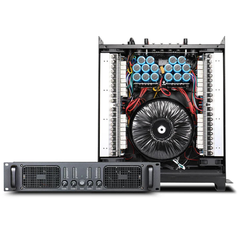 KTX-629651 1200W 4 Channel Outdoor Performance Audio Amplifier