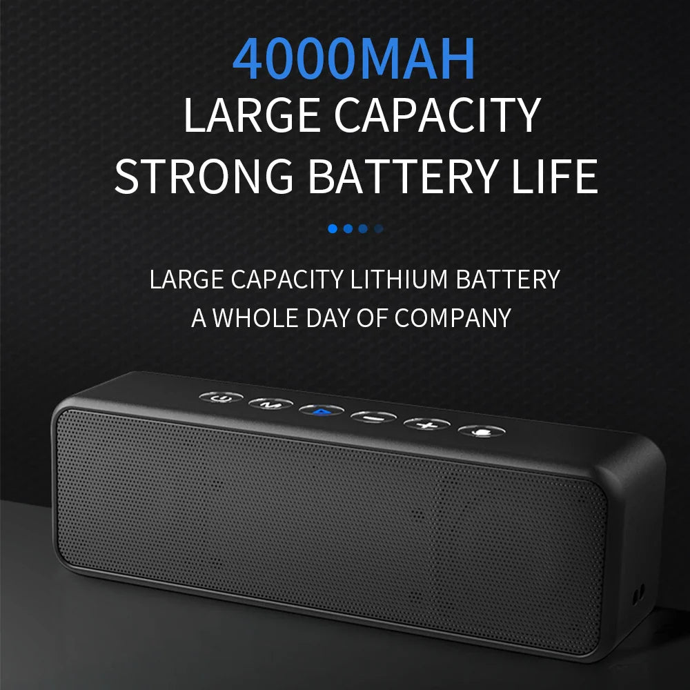 KTX-939859 Portable Wireless Speaker with IPX7 Waterproof Rating and 24 Hours Playtime, Dual 20W Bass Performance