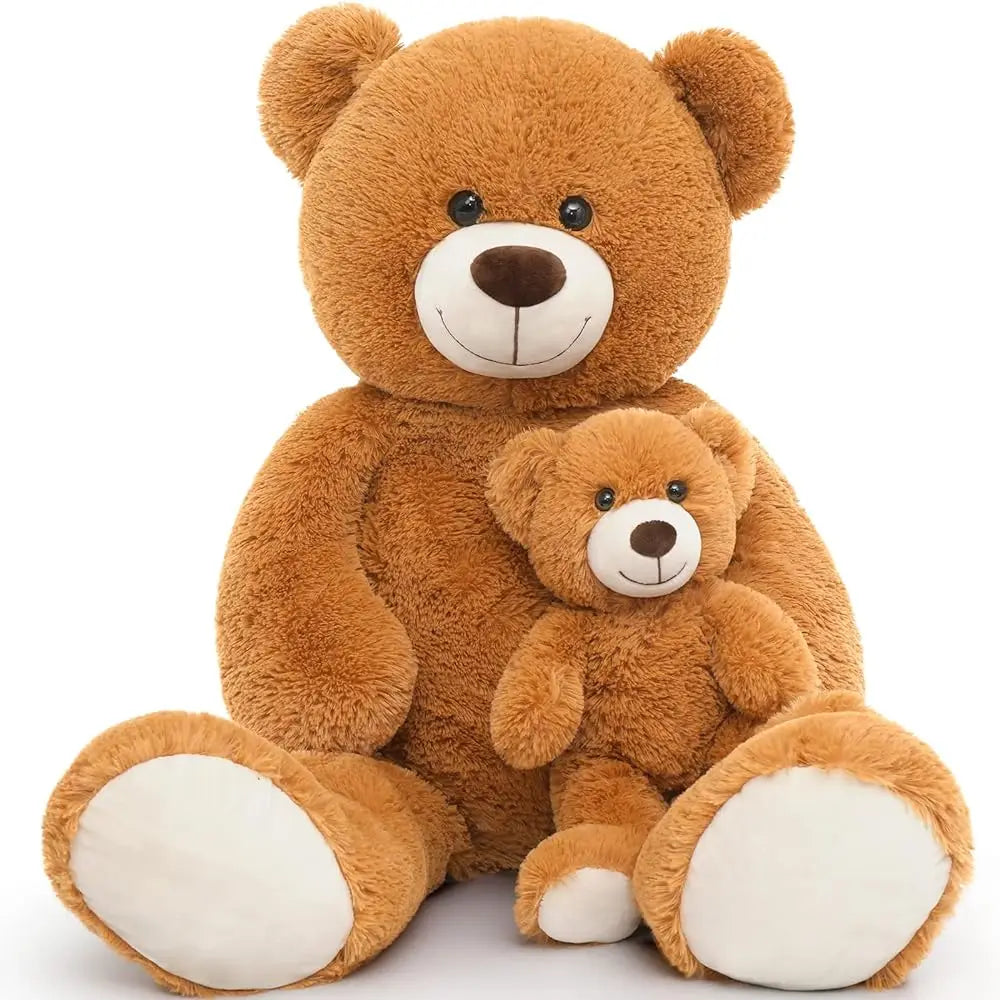 KTX-636499 Giant Purple Tie-Dye Soft Stuffed Teddy Bear Toy for Kids – Perfect Gift for Baby Showers