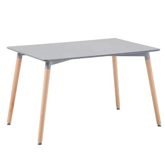 KTX-267411 Modern MDF Wooden Dining Table for Kitchen and Dining Room Use