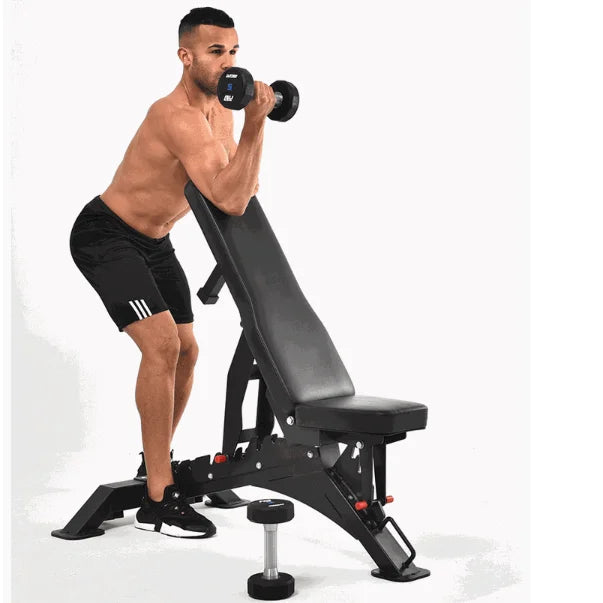 KTX-911571 Adjustable Dumbbell Bench for Home Gym - Flat, Incline and Decline Options
