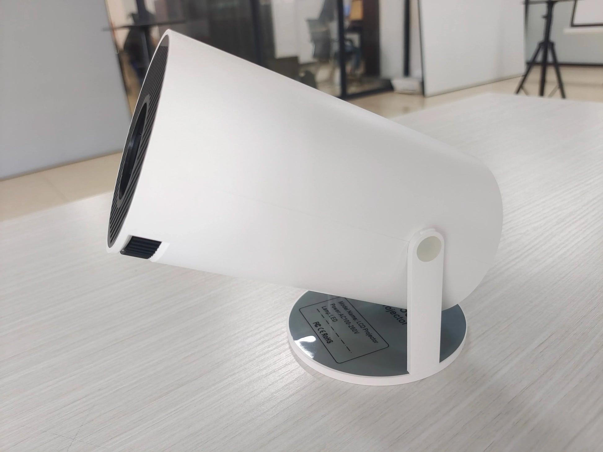 KTX-122323 Portable Mini Projector with 720p Resolution, Android 11, and Wi-Fi for Streaming Movies and Videos