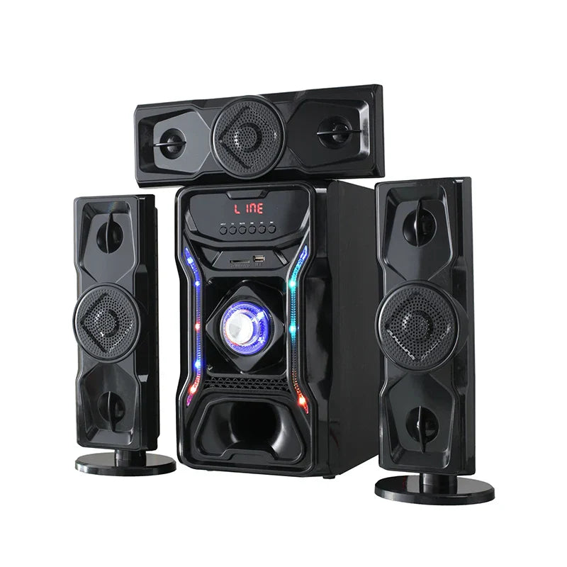 KTX-155091 3.1 Wireless Home Theatre System with Surround Sound and Bluetooth Connectivity