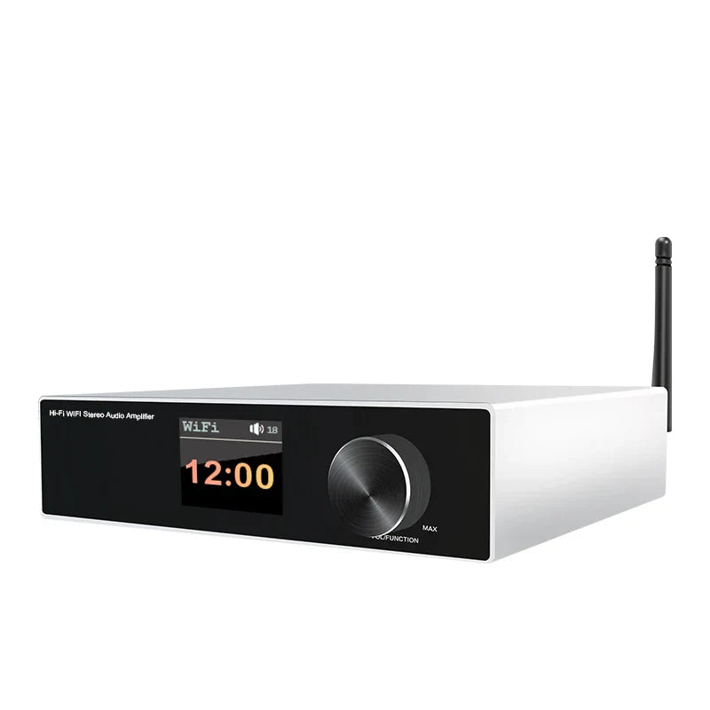 KTX-466963 Power Amplifier with Wifi and Bluetooth, Airplay 2.0, Class D DSP Technology for Home Audio System