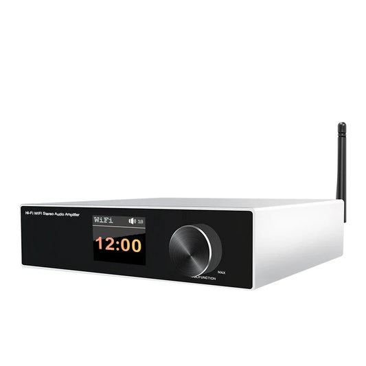 KTX-466963 Power Amplifier with Wifi and Bluetooth, Airplay 2.0, Class D DSP Technology for Home Audio System