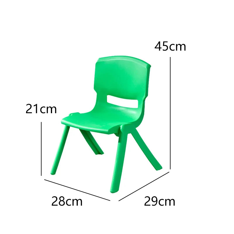 KTX-972499 Durable Plastic Stacking Chair for Children - Ideal for Schools, Daycares and Nurseries