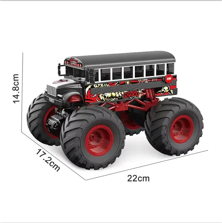 KTX-557523 1:18 2.4G 4Ch Super Wheels Remote Control Car with LED Lights and Simulated Sound