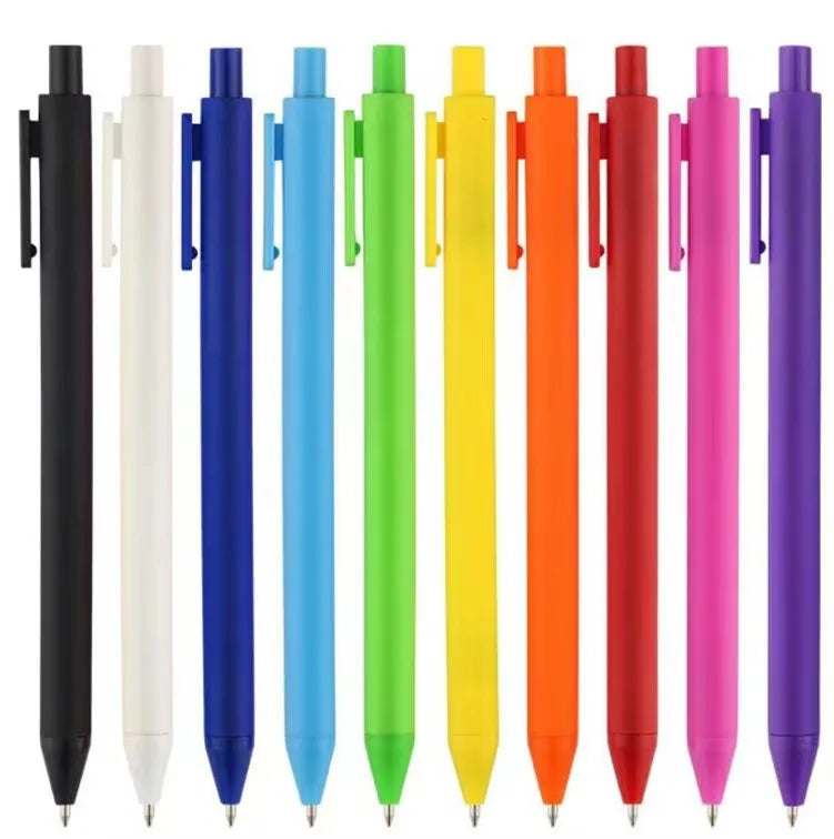 KTX-766099 Soft Touch Rubber Coated Ballpoint Pens with Custom Logo Printing