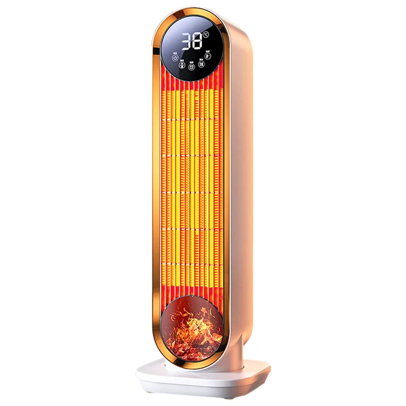 KTX-948115 Graphene Electric PTC Heater with Overheat and Tip-Over Protection for Small Indoor Spaces