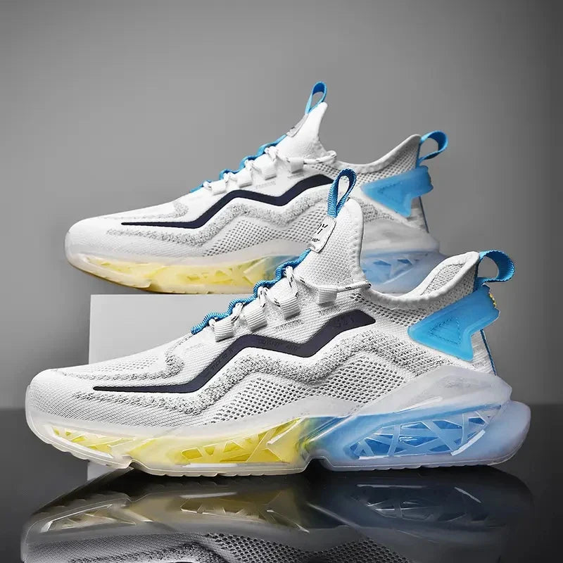 KTX-328019 JSYWD-286 Men's Casual Fashion Trend Sneakers with Crisp Breathable Mesh and Soft Soles