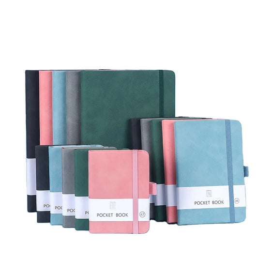 KTX-325459 Compact A7 Mini Notebook for Students - Portable Pocket Notepad