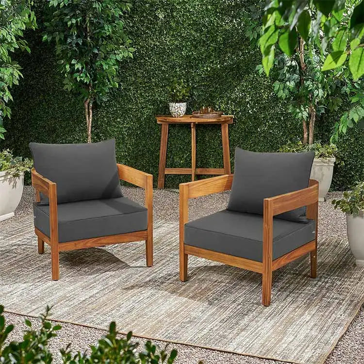 KTX-692883 Custom Size Waterproof Patio Furniture Cushions with Fade Resistance and Removable Covers