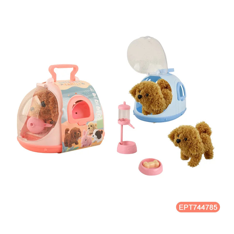 KTX-572179 Battery-Operated Plush Chick Toy with Sound for Kids Ages 2-7