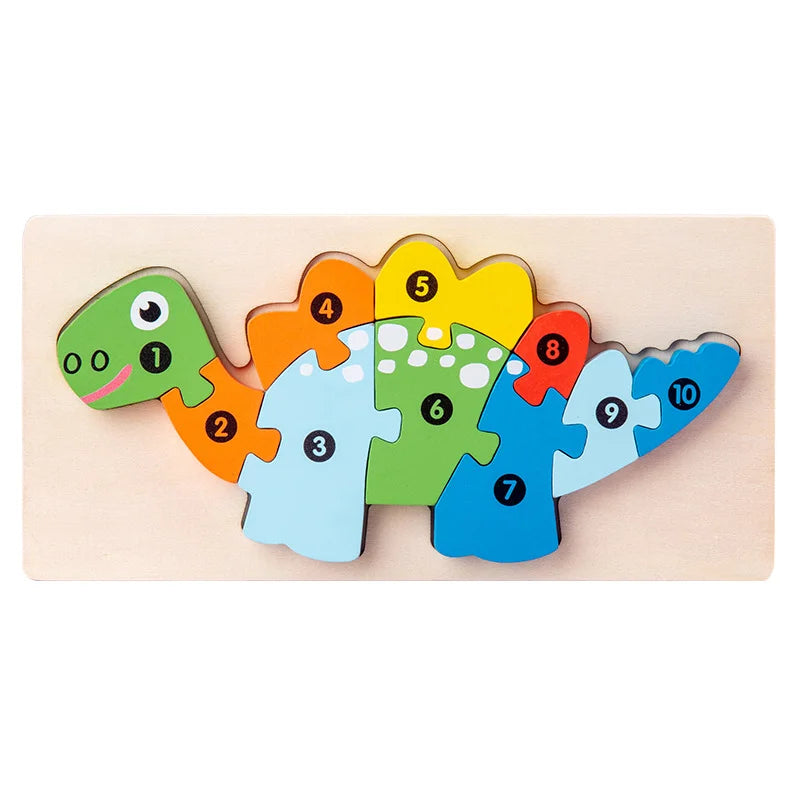 KTX-891731 Montessori Educational Wooden 3D Puzzle Game for Kids – Eco-Friendly and Non-Toxic Jigsaw Learning Toy