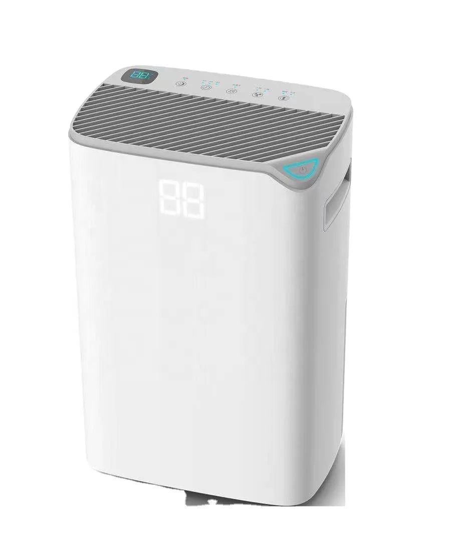 KTX-832531 Keri 34-Pint WiFi Dehumidifier with Adjustable Humidistat and Auto Restart Function